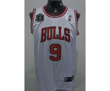 nba chicago bulls #9 deng white[20th patch]