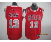 nba chicago bulls #9 noah red[grey number][2011 revolution 30]