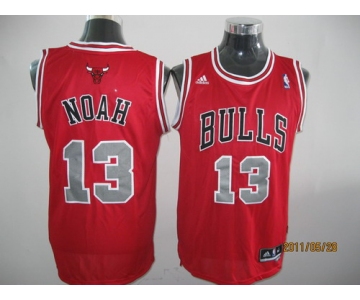 nba chicago bulls #9 noah red[grey number][2011 revolution 30]