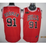 nba chicago bulls #91 rodman red[nba finals]