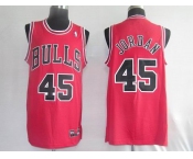 nba jersey chicago bulls #45 jordan red