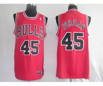 nba jersey chicago bulls #45 jordan red