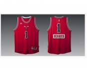 nba jerseys chicago bulls #1 derrick red [2014 christmas edition]