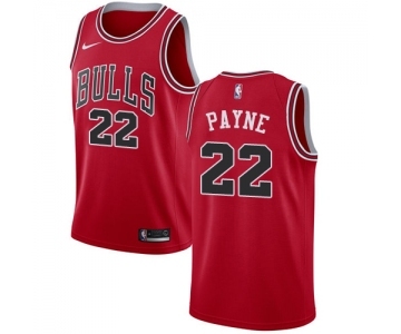 Women's Nike Chicago Bulls #22 Cameron Payne Swingman Red Road NBA Jersey - Icon Edition