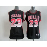 women nba jerseys chicago bulls #23 jordan black[limited edition]