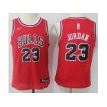 Youth Nike Chicago Bulls #23 Michael Jordan Red NBA Swingman Jersey