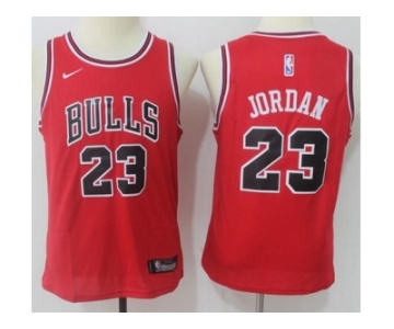 Youth Nike Chicago Bulls #23 Michael Jordan Red NBA Swingman Jersey