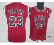 youth nba chicago bulls #23 jordan red