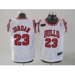 youth nba chicago bulls #23 jordan white