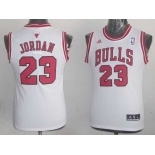 youth nba chicago bulls #23 jordan white[revolution 30 swingman]