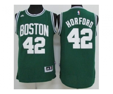 Boston Celtics #42 Al Horford Green(White No) Stitched NBA Jersey