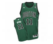 Men Adidas Boston Celtics #11 Kyrie Irving Swingman Green(Black No.) Alternate NBA Jersey