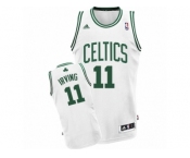 Men Adidas Boston Celtics #11 Kyrie Irving Swingman White Home NBA Jersey