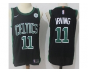 Men Nike Boston Celtics #11 Kyrie Irving Black Stitched NBA Swingman Jersey