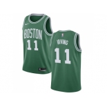 Men Nike Boston Celtics #11 Kyrie Irving Green NBA Swingman Jersey