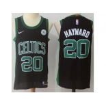 Men Nike Boston Celtics #20 Gordon Hayward Black Stitched NBA Swingman Jersey