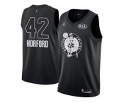 Men Nike Boston Celtics #42 Al Horford Black NBA Jordan Swingman 2018 All-Star Game Jersey