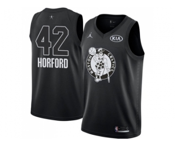 Men Nike Boston Celtics #42 Al Horford Black NBA Jordan Swingman 2018 All-Star Game Jersey