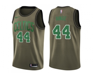 Men Nike Boston Celtics #44 Danny Ainge Green Salute to Service NBA Swingman Jersey