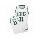 Men's Adidas Boston Celtics #11 Jayson Tatum Swingman White Home NBA Jersey