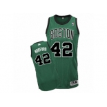 Men's Adidas Boston Celtics #42 Al Horford Authentic Green(Black No.) Alternate NBA Jersey