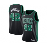 Men's Adidas Boston Celtics #42 Al Horford Swingman Black NBA Jersey - Statement Edition