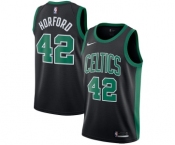 Men's Adidas Boston Celtics #42 Al Horford Swingman Black NBA Jersey - Statement Edition