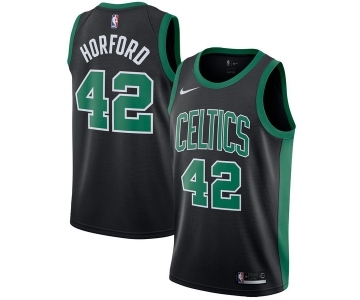 Men's Adidas Boston Celtics #42 Al Horford Swingman Black NBA Jersey - Statement Edition