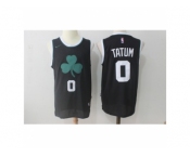 Men's Boston Celtics #0 Jayson Tatum Black 2017-2018 Nike Swingman Stitched NBA Jersey