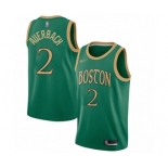 Men's Boston Celtics #2 Red Auerbach Authentic Green Basketball Jersey - 2019-20 City Edition