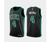 Men's Boston Celtics #4 Jrue Holiday Black 2023 Association Edition Stitched Basketball Jersey