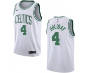 Men's Boston Celtics #4 Jrue Holiday White 2023 Association Edition Stitched Basketball Jersey