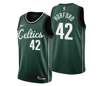 Men's Boston Celtics #42 Al Horford 2022-23 Green City Edition Stitched Jersey