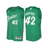 Men's Boston Celtics #42 Al Horford Green 2016 Christmas Day NBA Swingman Jersey