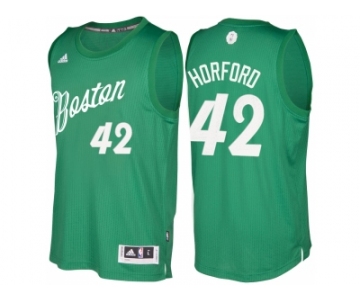 Men's Boston Celtics #42 Al Horford Green 2016 Christmas Day NBA Swingman Jersey