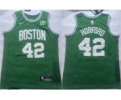 Men's Boston Celtics #42 Al Horford Green Icon Edition Stitched Basketball Jersey