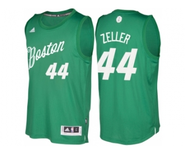 Men's Boston Celtics #44 Tyler Zeller Green 2016 Christmas Day NBA Swingman Jersey