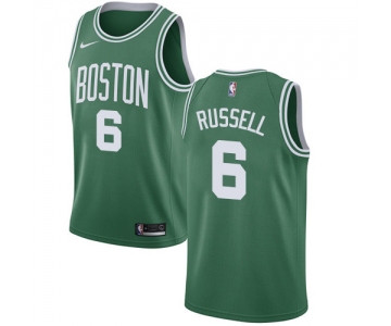 Men's Boston Celtics #6 Bill Russell Green 2023 Association Edition Stitched Basketball Jersey