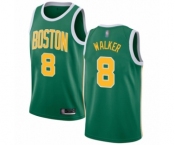 Men's Boston Celtics #8 Kemba Walker Green Swingman Jersey - Earned Edition