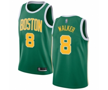 Men's Boston Celtics #8 Kemba Walker Green Swingman Jersey - Earned Edition