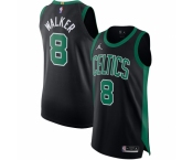 Men's Boston Celtics #8 Kemba Walker Jordan Brand Black 2020-21 Authentic Swingman Jersey