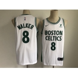 Men's Boston Celtics #8 Kemba Walker Swingman Green Basketball Jersey 2020-2021 City Edition