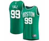 Men's Boston Celtics #99 Tacko Fall Fanatics Branded Kelly Green 2020-21 Fast Break Player Replica Jersey