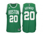 Men's Gordon Hayward Boston Celtics #20 Road Green New Swingman Jersey