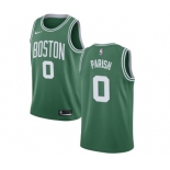 Men's Nike Boston Celtics #0 Robert Parish Swingman Green(White No.) Road NBA Jersey - Icon Edition