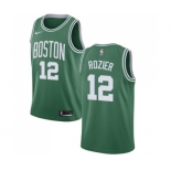 Men's Nike Boston Celtics #12 Terry Rozier Swingman Green(White No.) Road NBA Jersey - Icon Edition