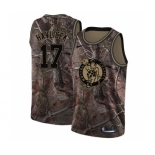 Men's Nike Boston Celtics #17 John Havlicek Swingman Camo Realtree Collection NBA Jersey