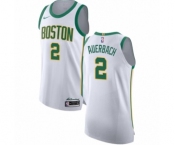 Men's Nike Boston Celtics #2 Red Auerbach Authentic White NBA Jersey - City Edition