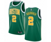 Men's Nike Boston Celtics #2 Red Auerbach Green Swingman Jersey - Earned Edition