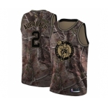 Men's Nike Boston Celtics #2 Red Auerbach Swingman Camo Realtree Collection NBA Jersey